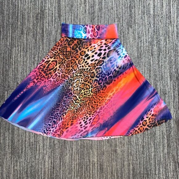 Venus Womens Size‎ Small Medium Mini Halter Dress Multicolor Animal Print *Read - Picture 1 of 7